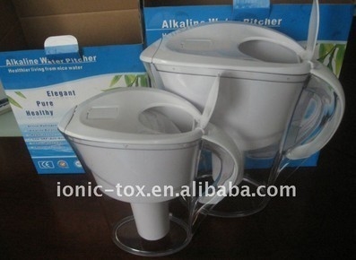 Filtre alcalin 2.0L, filtre alcalin de broc de l'eau de Kangen de cruche d'eau
